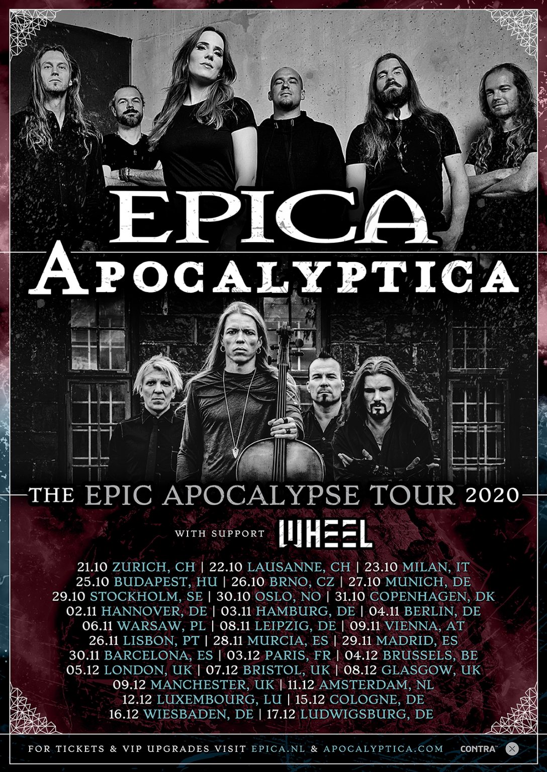 apocalyptica band tour